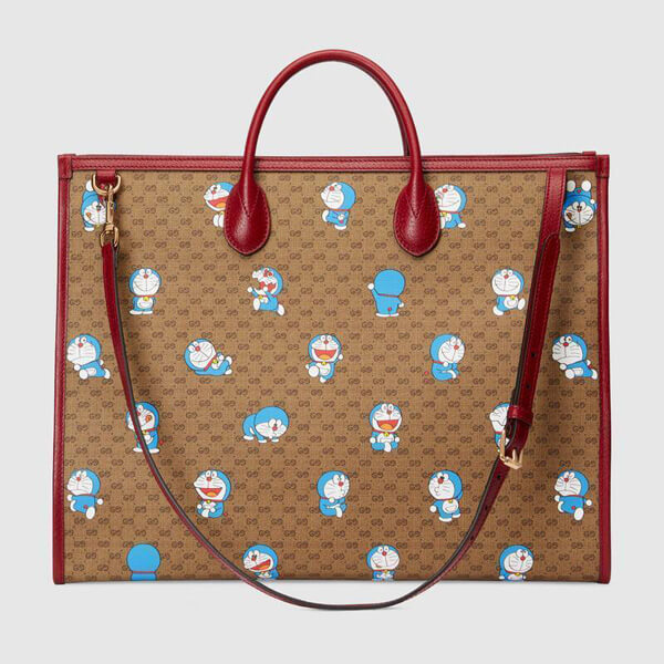 グッチ ドラえもん ★グッチ★ドラえもんコラボ トートバッグ コピー 625216 2T8AG 8580